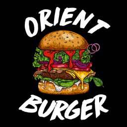 Orient Burger logo.